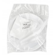 Набор посуды одноразовой для вторых блюд 10шт - Фото