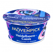 Йогурт Movenpick Чорниця-Чорна смородина 13% 150 г - Фото