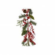 Гілка з ягодами червона 176см - Фото