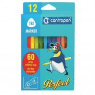 CENTROPEN ФЛОМАСТЕРИ 2510  12ШТ - Фото