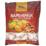 Вареники Три Ведмеді с картошкой и грибами 800г - Фото