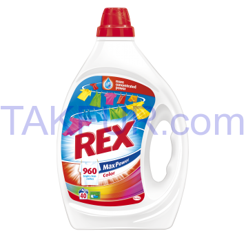 Средство для стирки Rex Max Power Color 2л - Фото