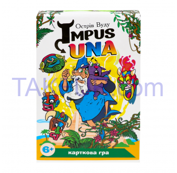 Игра карточная Strateg Impus Una №30864 для детей 1шт - Фото