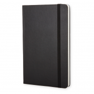 Записная книга Moleskine Classic средняя в клетку Черная - Фото