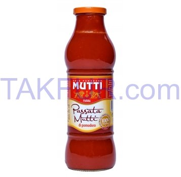 Пюре томатное Mutti пастеризованное 700г - Фото