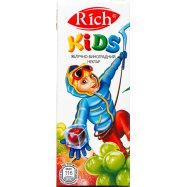 Нектар Rich Kids Яблочно-виноградный осветл купаж 0,2л - Фото