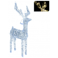 ФІГУРА ОЛЕНЬ З ПІДСВ  80 ЛАМП - Фото