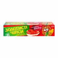 ЗОЛОТИСТІ ЧІПСИ БЕКОН 100Г - Фото