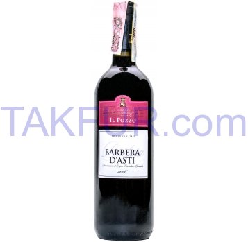 Вино Il Pozzo Barbera D`Asti красное сухое 13% 0,75л - Фото