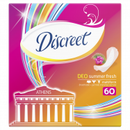 Прокладки щоденнi Discreet Deo Summer Fresh Multiform 60шт - Фото