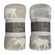 TH ПЛЕД ТВАР.ВІЗЕР. 130Х170 СМ : КЕМЕЛ - Фото