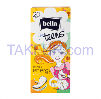Прокладки ежедневные Bella For Teens Panty Energy 20шт/уп - Фото