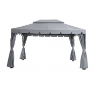 TARRINGTONE HOUSE ПАВІЛЬЙОН 3Х4М СРІБНИЙ - Фото