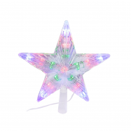Верхушка на елку LED Звезда 14,5 см - Фото