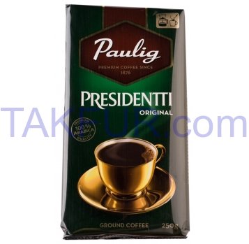 Кофе Paulig Presidentti молотый 250г - Фото