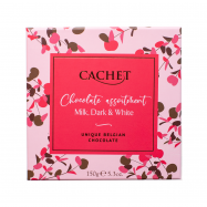 CACHET КОРОБ З ЦУК КВІТ КУБ 150Г - Фото