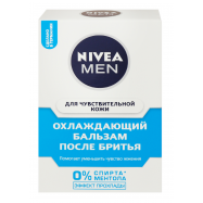 Бальзам после бритья Nivea Men охлаждающий д/чувс кожи 100мл - Фото