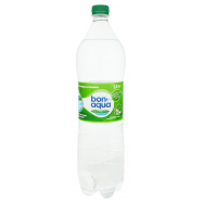 Вода Bonaqua природная питьевая среднегазированная 1,5л - Фото