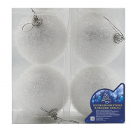 НАБІР  КУЛЬКИ ЯЛИНКОВІ 4 ШТ - Фото