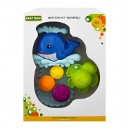 Набор игрушек Baby Team Водопад №9025 для ванной 1шт - Фото