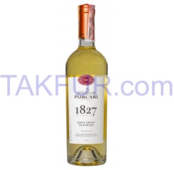 Вино Purcari Pinot Grigio de Purcari сухое белое 13% 0,75л - Фото