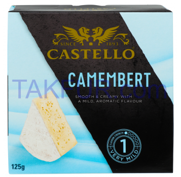Сыр Castello Камамбер мягкий 50% 125г - Фото