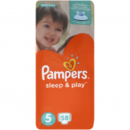 Подгуз Pamp Sl&Play Junior5 11-18кг 58шт - Фото