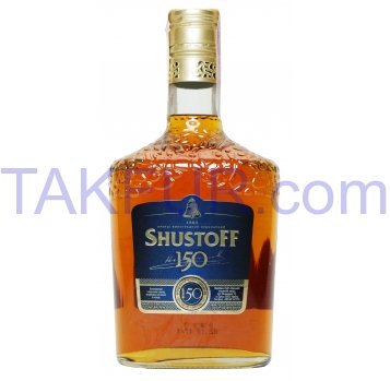 Бренди Shustoff 150 ординарный 40% 0,5л - Фото