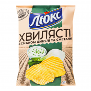 ЛЮКС ЧІПСИ 125Г : СМЕТ І ЦИБ - Фото