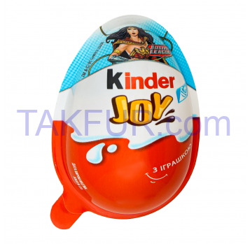 Вафельные шарики Kinder Joy Infinimix хрустящие с игрушк 20г - Фото