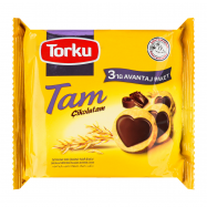 Печенье Torku Tam овсяное с молочным шоколадом 249g - Фото