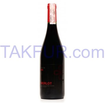 Вино Jean Dellac Мерло сухое красное 13% 0,75л - Фото