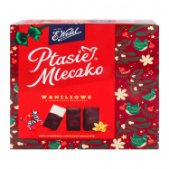 Конфеты E.Wedel Птичье молоко шоколадные с ванилью 360г - Фото