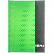SIGMA БЛОКНОТ А5 80 АРК : ЗЕЛЕНИЙ - Фото
