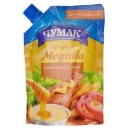 Горчица Чумак Медовая пикантный вкус 120г - Фото
