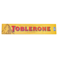 Шоколад Toblerone молочный с нугой из меда и миндаля 360г - Фото