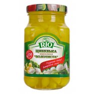 Лучок Rio Золотистый маринованный 290г - Фото