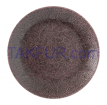 Тарелка обеденная Astera.Infinity Amethyst круглая 27 см - Фото