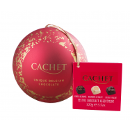 Набор шоколадных конфет Cachet Рождественский шарик 100г - Фото
