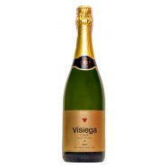 Вино игристое Cava Visiega Брют белое 11,5% 0,75л - Фото