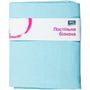 ARO ПІДКОВДРА 200*220 БЯЗЬ : БЛАКИТНИЙ - Фото