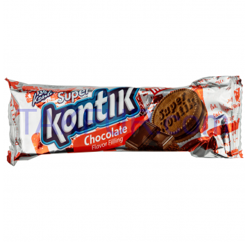 Печенье-сэндвич Super Kontik со вкусом шоколада 76г - Фото