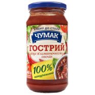 Соус Чумак Острый с овощами 440г - Фото