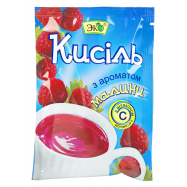 Кисель Эко с ароматом малины концентрат сухой 90г - Фото