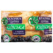 БУЛОЧКА ЗІ СМОРОДИНОЮ 100Г - Фото