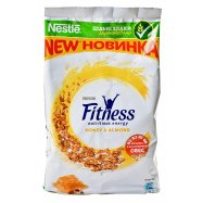 Хлопья Fitness Honey & Almond из цельной пшеницы 400г - Фото