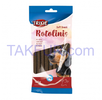 Лакомство для собак Trixie Rotolinis говядина 120г - Фото