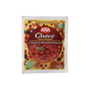 Каша овсяная Axa Choco с какао и лесными ягодами 40г - Фото