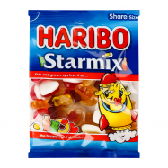 Конфеты Haribo Starmix желейные неглазированные 150г - Фото