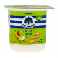 Творожок Простоквашино для малят Мультифрукт д/детей 8м 90г - Фото